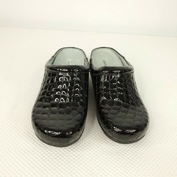 David Tate Womens Catalina Almond Toe Clogs Black - Picture 3 of 7